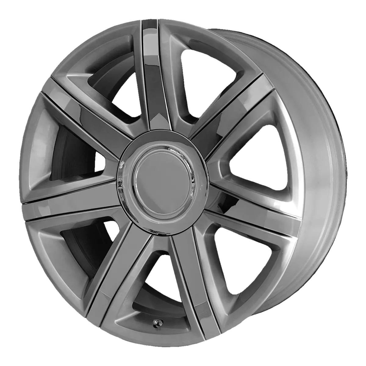 Oe Creations Wheels Pr164 Silver With Chrome Accents 1