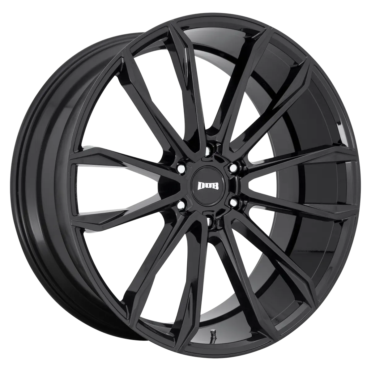 Dub Wheels Clout Gloss Black 1