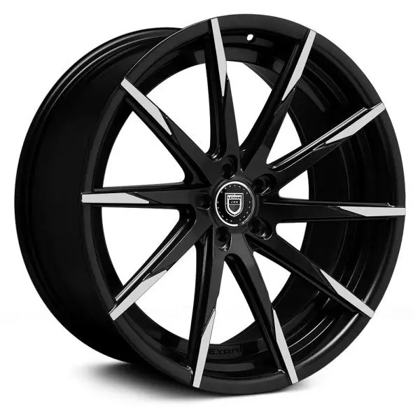 Lexani Wheels Css-15 Black Machined Tip 1