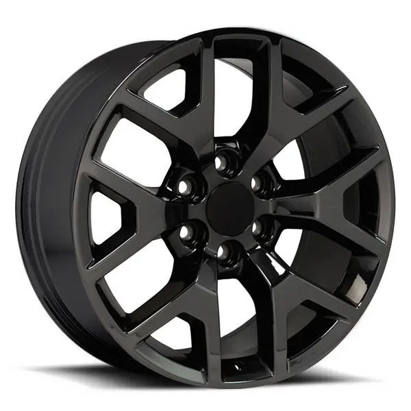 Gmc Wheels Rp04 22X9 6X139.7 Gloss Black Fit Sierra 1500 Yukon 1