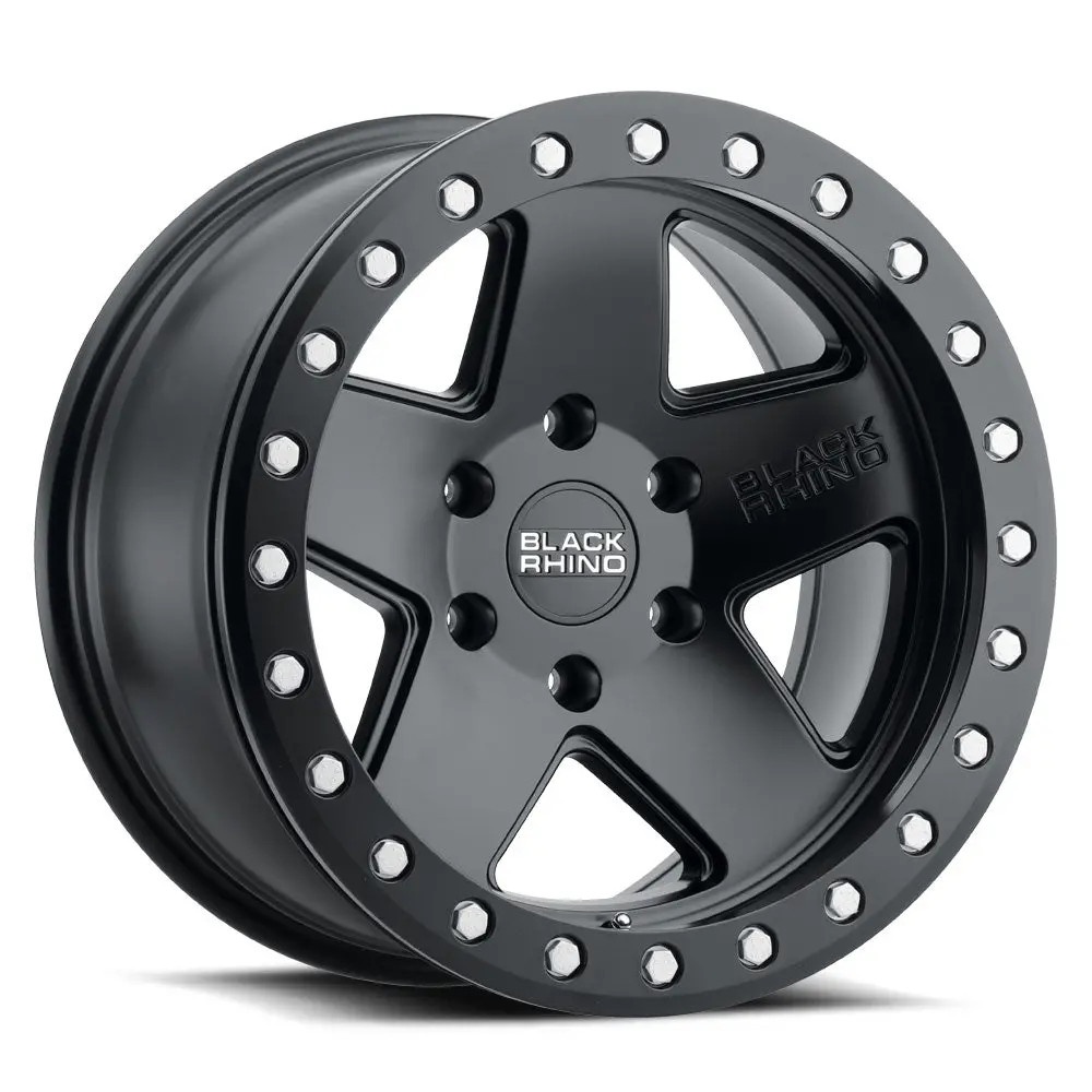 Black Rhino Wheels Crawler Beadlock Matte Black 1