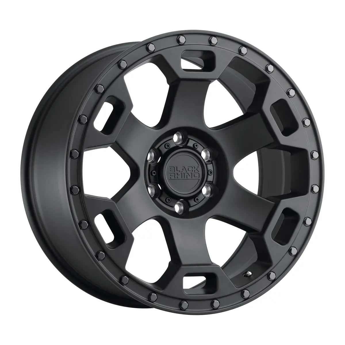 Black Rhino Wheels Gauntlet Semi Gloss Black Gunmetal Bolt 1