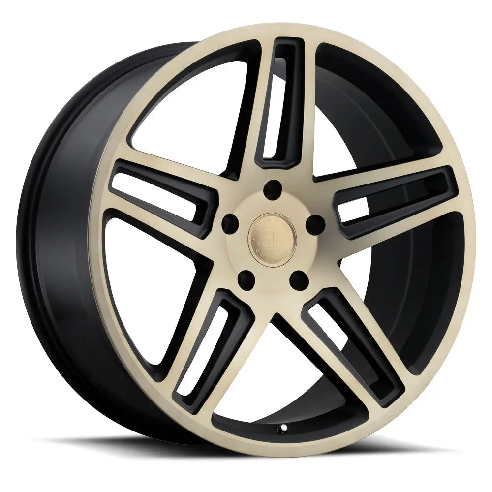 Black Rhino Wheels Safari Matte Black Machine Face Dark Matte Tint 1