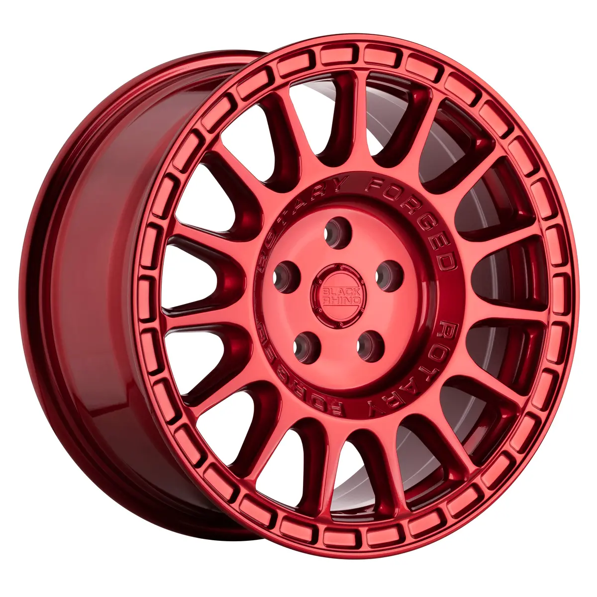 Black Rhino Wheels Sandstorm Candy Red 1