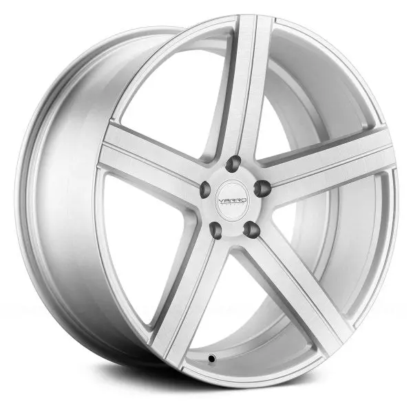 Varro Wheels Vd05 Matte Silver Brushed Face 1