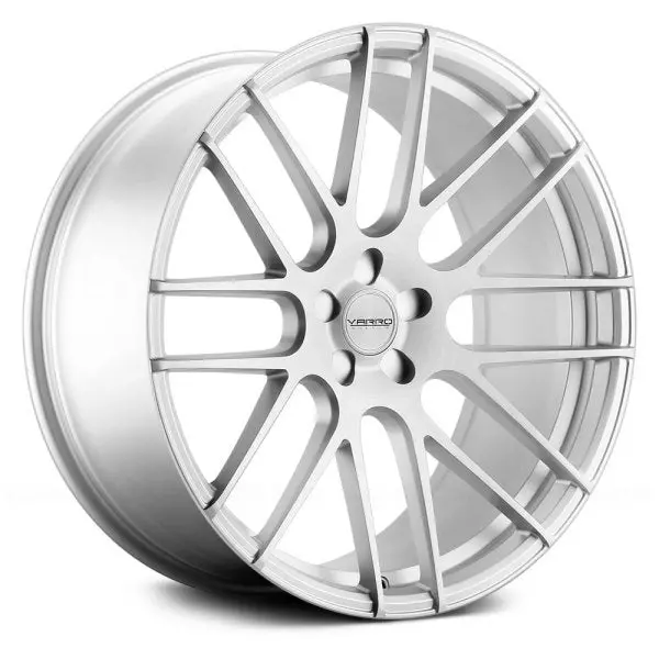 Varro Wheels Vd08 Matte Silver Brushed Face 1